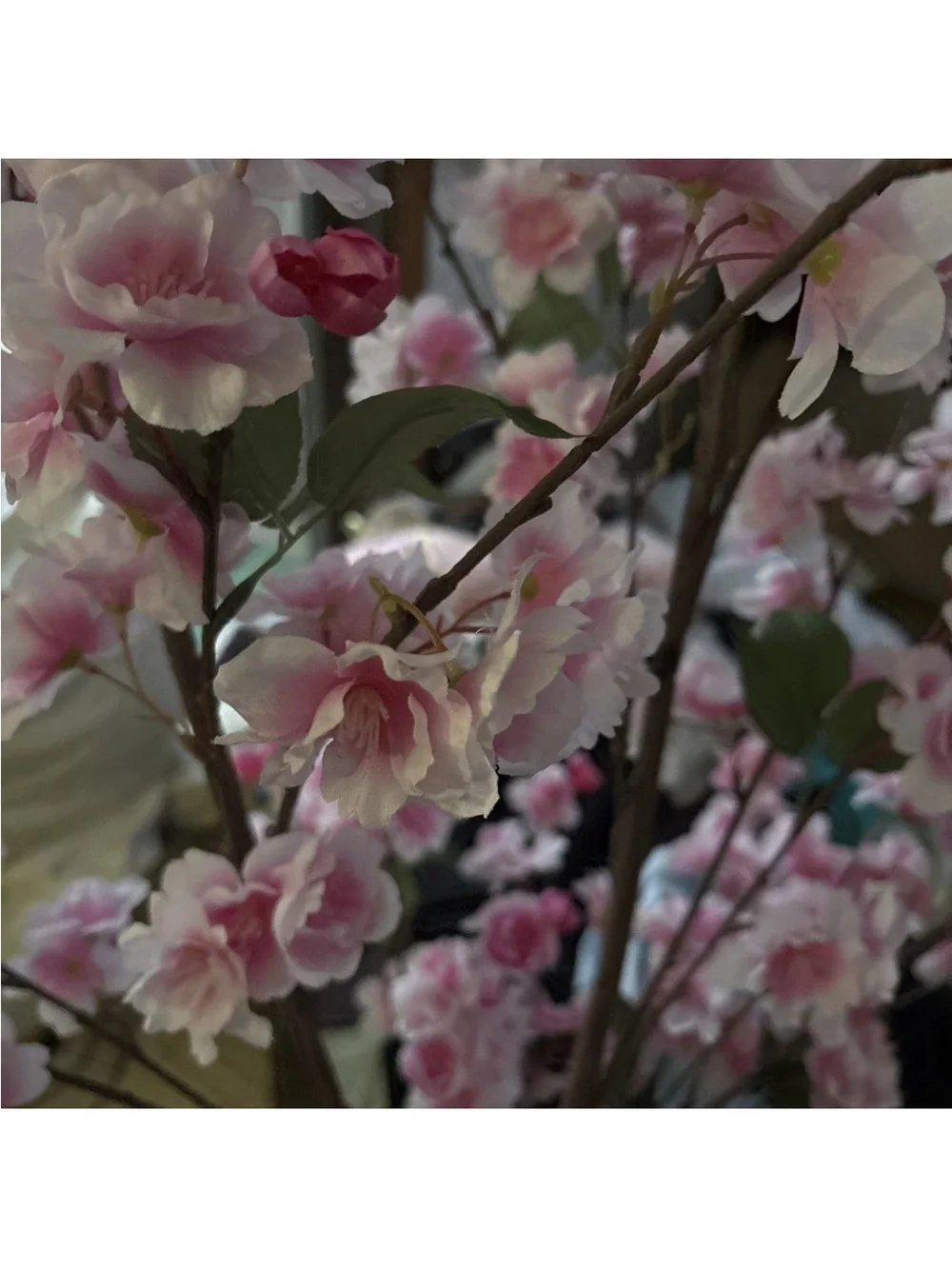 6Ft Pink Cherry Blossom Artificial Tree for Home Office Indoor Decor NWT Ashland